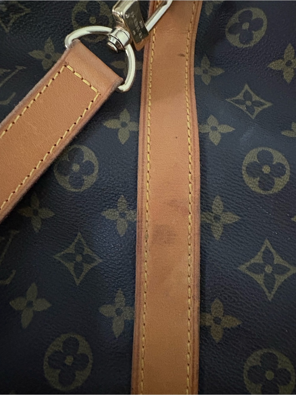1990s Louis Vuitton Keepall 55 - Picture 10 of 16